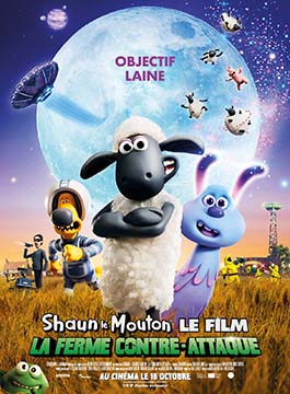 SHAUN LE MOUTON LE FILM FERMAGGEDON AFFICHE