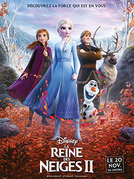 LA REINE DES NEIGES 2 AFFICHE