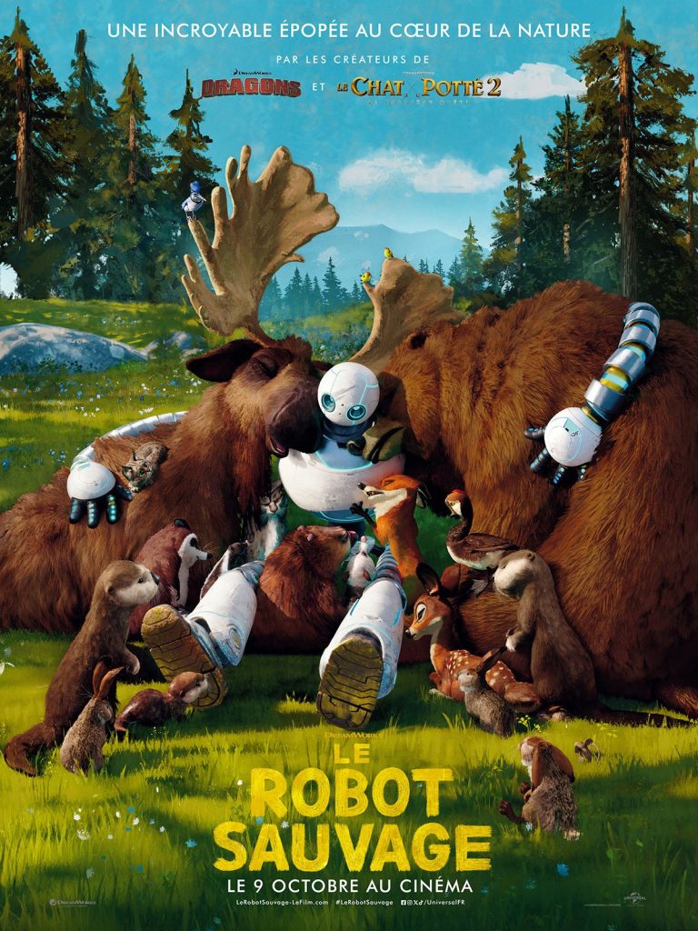 LE ROBOT SAUVAGE AFFICHE