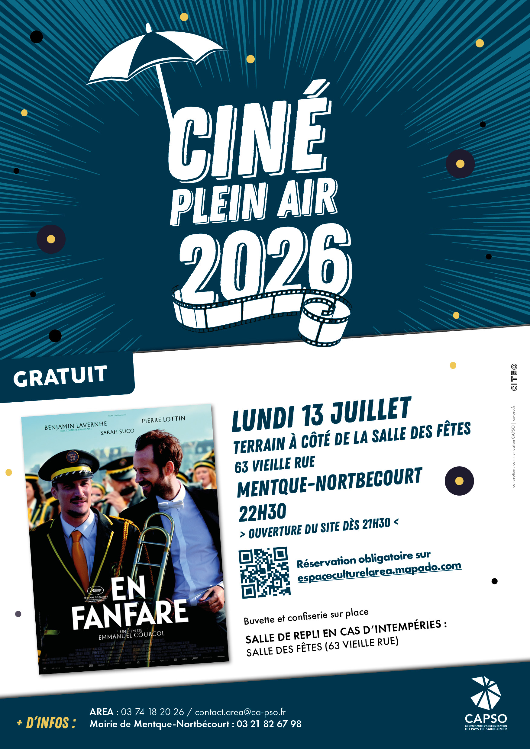 CINE PLEIN AIR 2026 07 13 MENTQUE NORTBECOURT – EN FANFARE