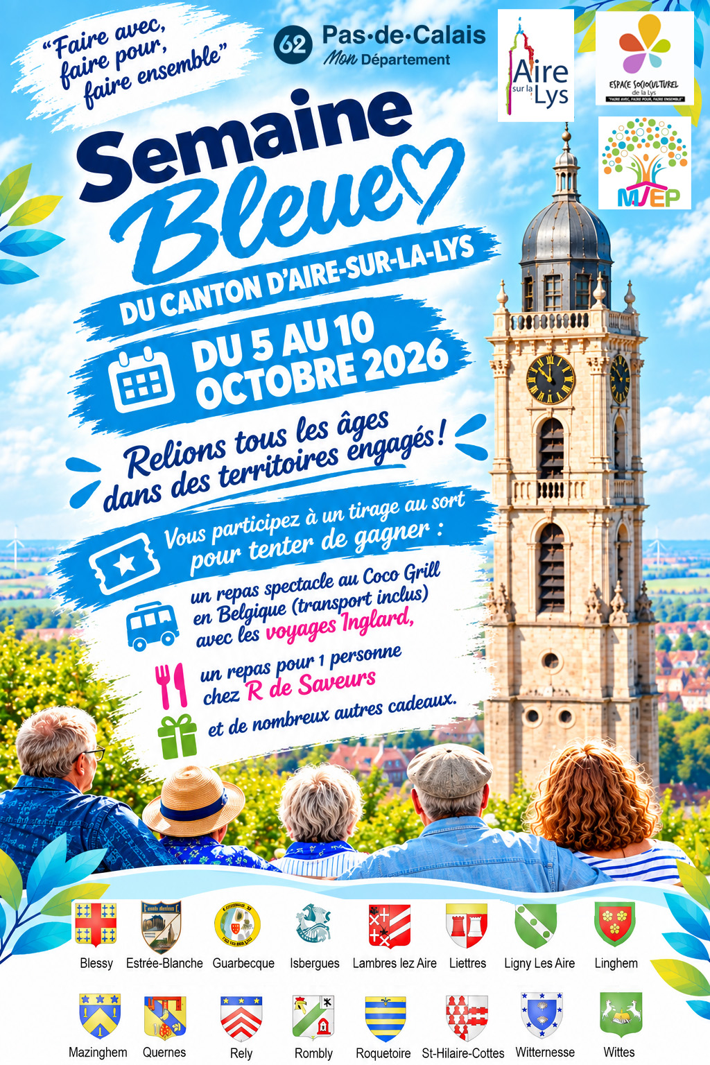 Affiche semaine bleue