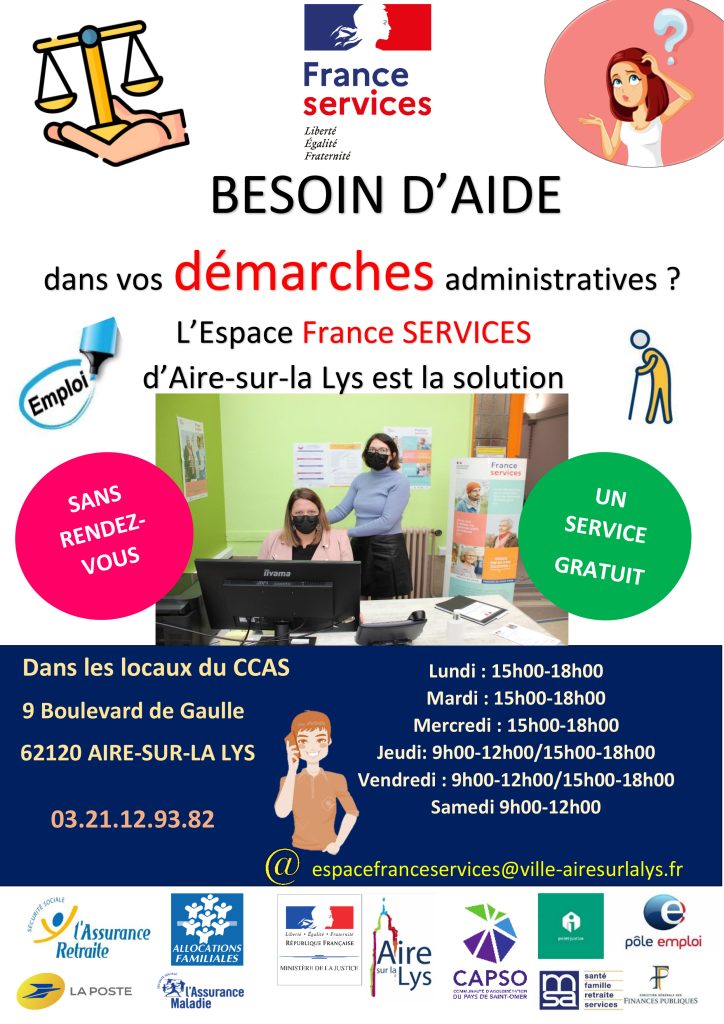 affiche FRANCE SERVICES