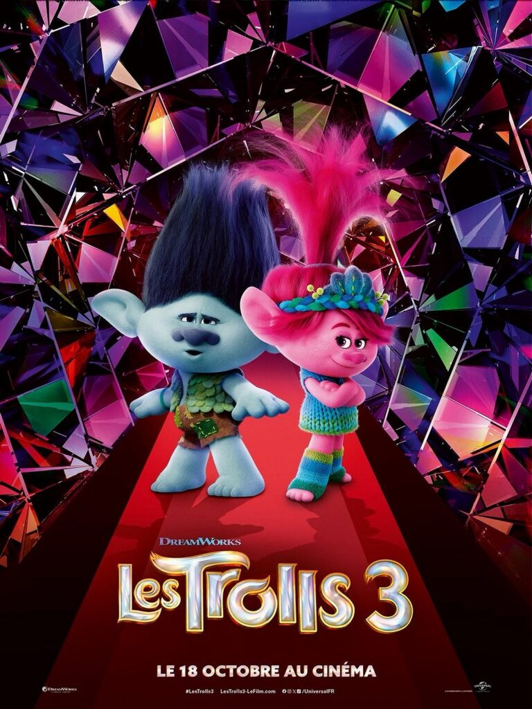 LES TROLLS 3 AFFICHE